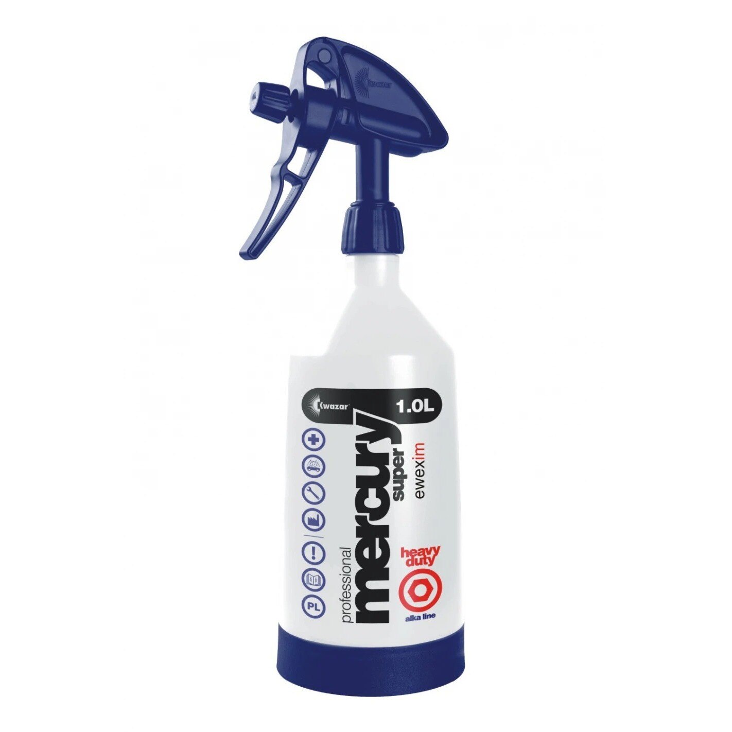 Pulverizator cu dubla actiune Kwazar Mercury Super 360 Pro+ Alcalin 1l