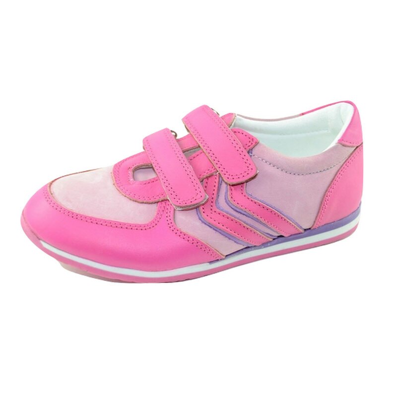 Pantofi ortopedici din piele pentru fete Pinky Pinky PPK17, Fucsia 35