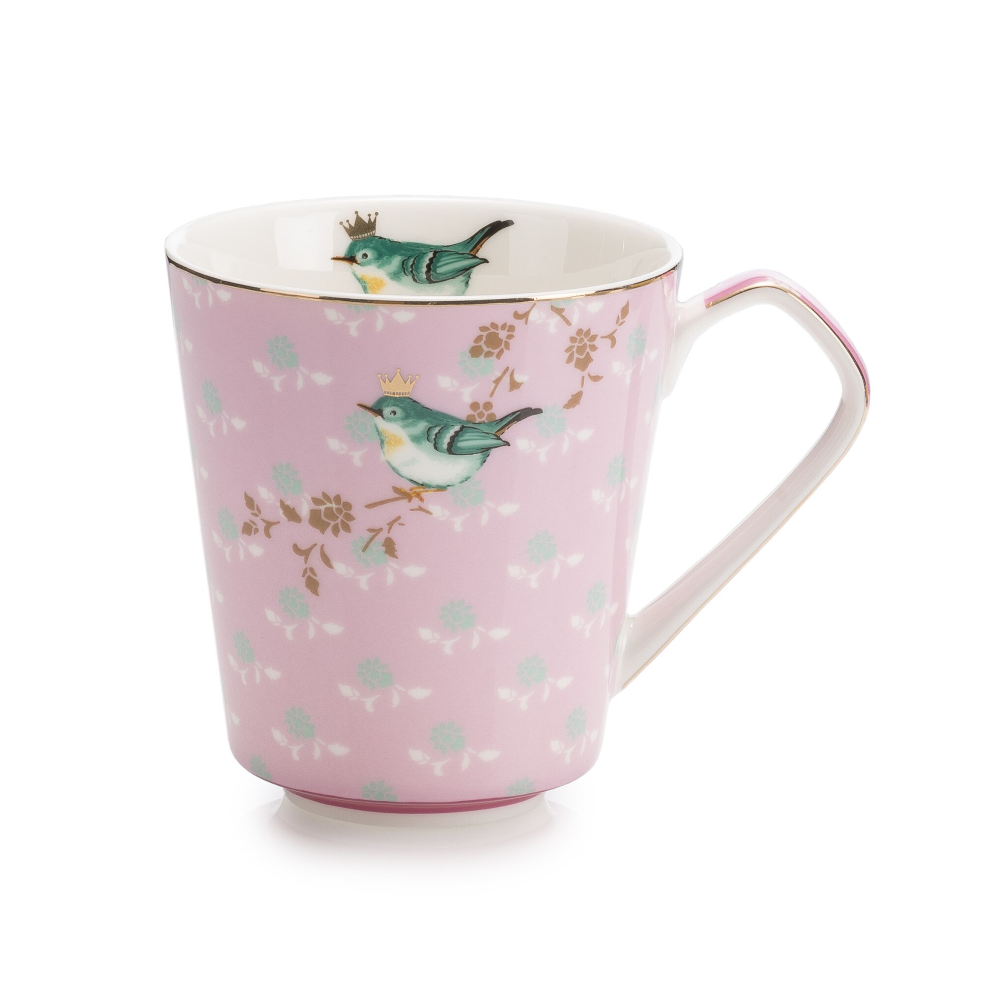 Cana din portelan, colectia Colore Pink, 300 ml