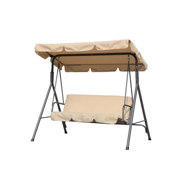 Balansoar pentru Gradina Bigshot CUB2010B, Parasolar, 3 Locuri, Bej Balansoar pentru Gradina Bigshot CUB2010B, Parasolar, 3 Locuri, Bej