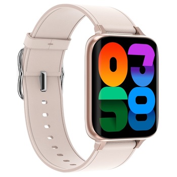 Ceas SmartWatch SmartVIBE™ VIVO, Apel Bluetooth HD, Full Touch Hyperbolic Curbat HD, inteligent ECG, Monitorizare Ritm Cardiac si Multi-sport Fitness, Asistent personal, NOTIFICARI Apeluri/Mesaje, Difuzor Muzica, Curea Piele, Gold Edition Ceas SmartWatch SmartVIBE™ VIVO, Apel Bluetooth HD, Full Touch Hyperbolic Curbat HD, inteligent ECG, Monitorizare Ritm Cardiac si Multi-sport Fitness, Asistent personal, NOTIFICARI Apeluri/Mesaje, Difuzor Muzica, Curea Piele, Gold Edition