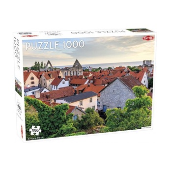 Puzzle Tactic Visby Gotland 1000 de piese 67 x 48 cm Puzzle Tactic Visby Gotland 1000 de piese 67 x 48 cm