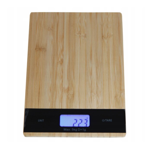 Cantar bucatarie digital, 5 kg, Bamboo