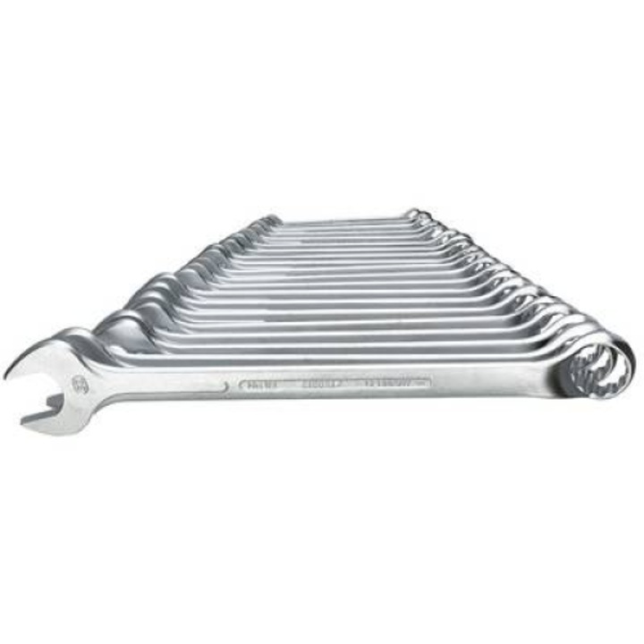 Set 20 Chei combinate cu clichet, Gedore, 8 - 32 mm, Argintiu