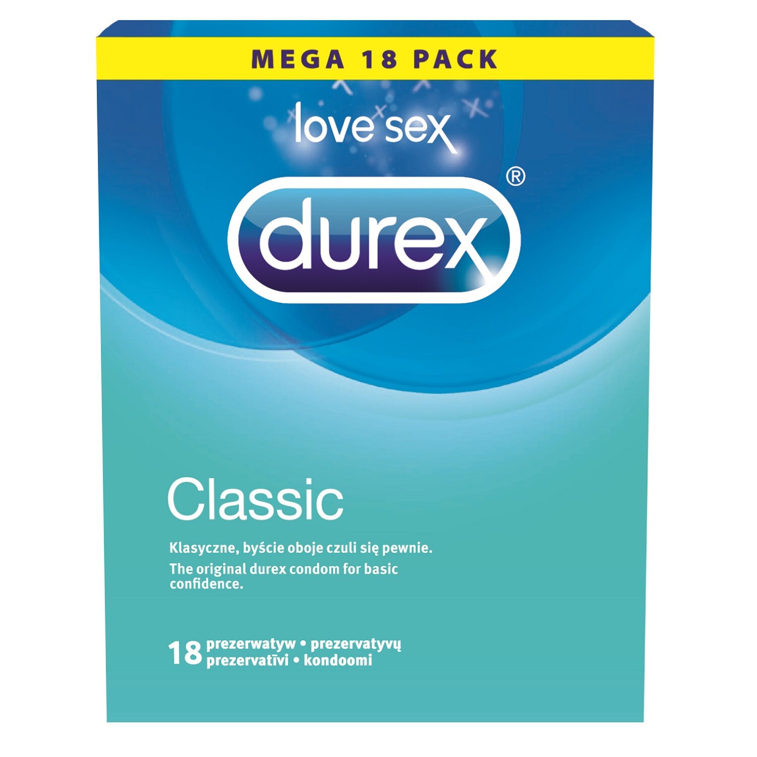 Prezervative Durex Classic, 18 buc