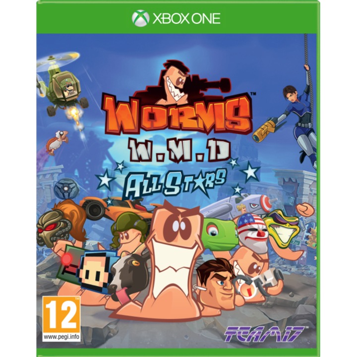 Worms WMD játék Xbox One-ra