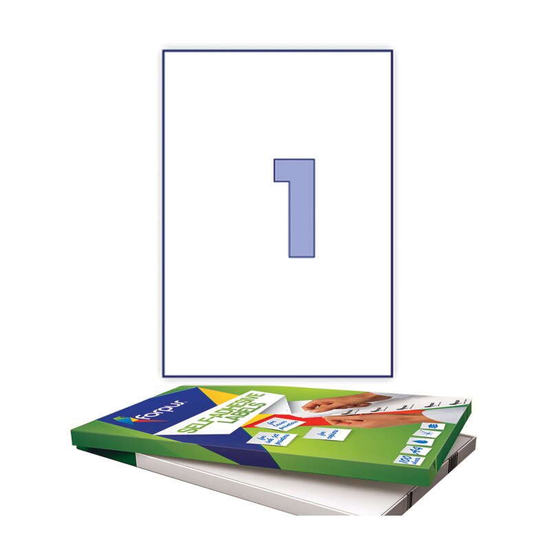 Etichete 1/A4 210x297mm Forpus 41536 100 coli/top