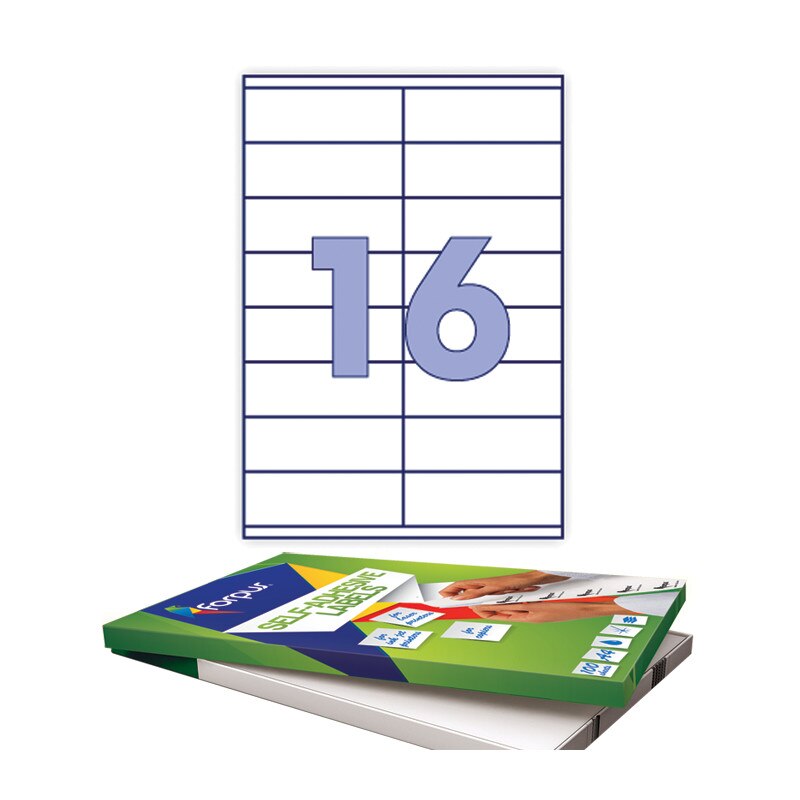 Etichete 16/A4 105x35mm Forpus 41526 100 coli/top