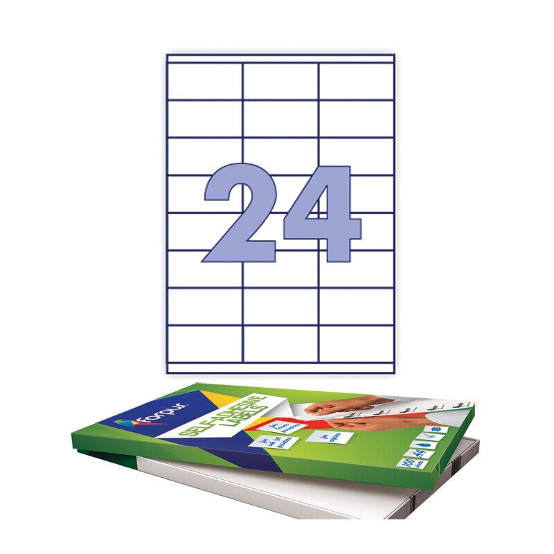 Etichete 24/A4 70x35mm Forpus 41514 100 coli/top