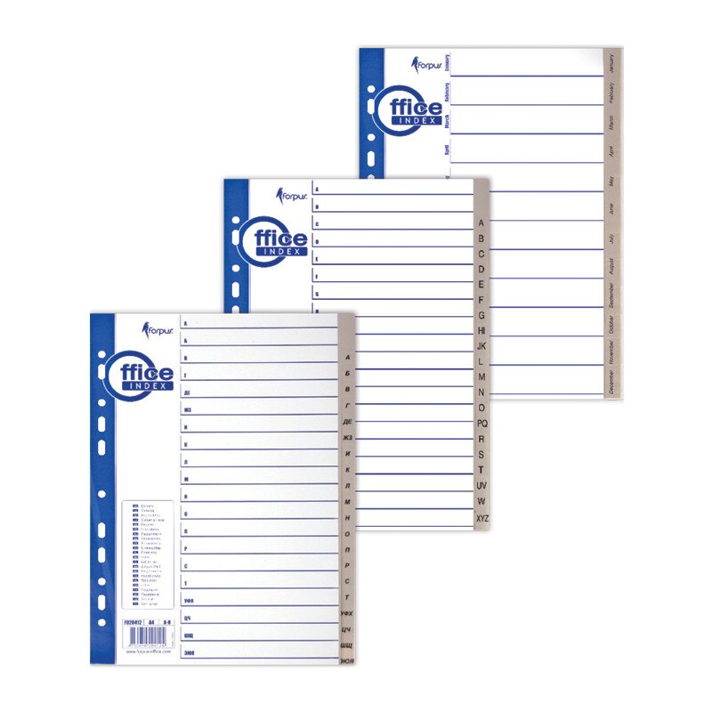 Index PP Forpus 20409 A-Z