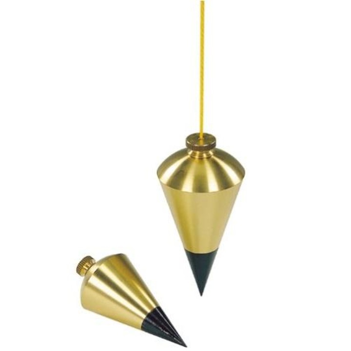 Stanley 0-47-973 Fir cu plumb pentru arhitecti corp din alama + un varf nr 8