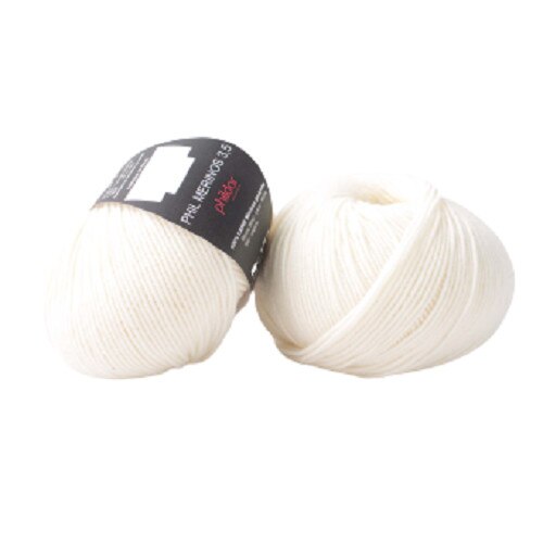 Fir pentru impletit Phil Merinos 3.5 Ecru, lungime 130 metri.