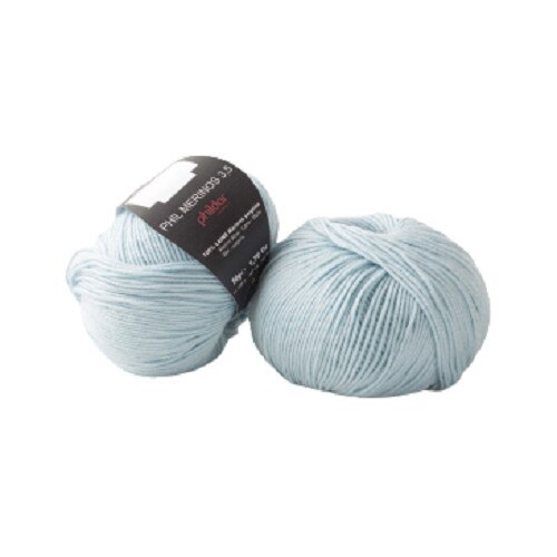 Fir pentru impletit Phil Merinos 3.5 Glacier, lungime 130 metri