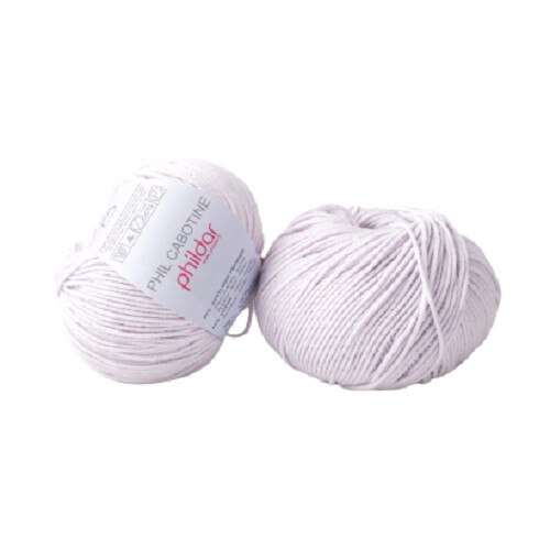 Fir pentru impletit Phil Cabotine Lavande, lungime 124 metri