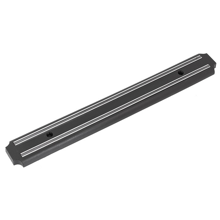 Suport magnetic pentru cutite, unelte, Zola®, negru, 32.5x5x1.5cm