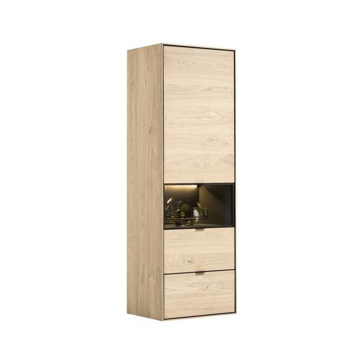 Vitrina Elements, CESIMEX, 600x450x1800, Natur