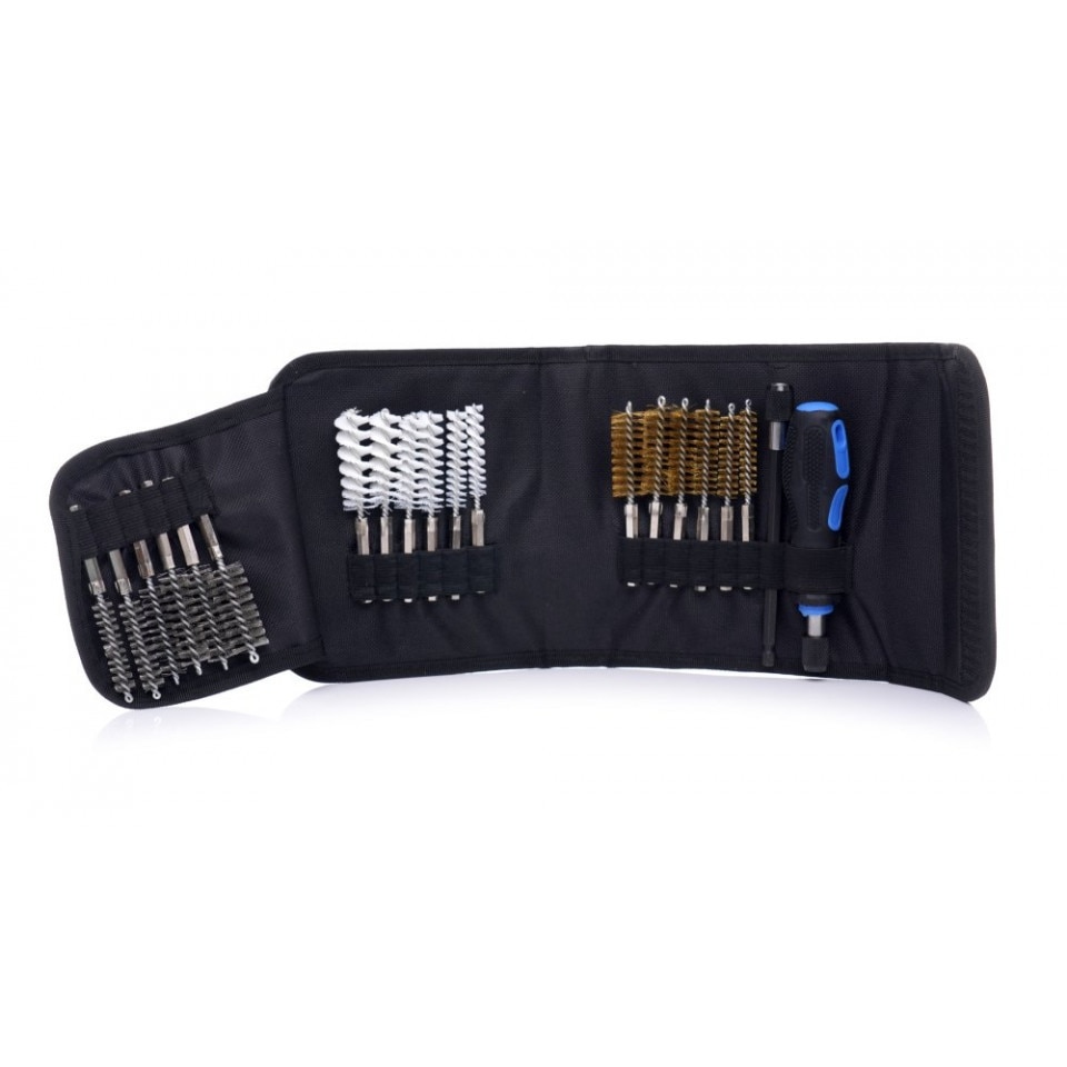 Set de 21 perii pentru cuiburi injectoarele si bujiile incandescente TA4126 TAGRED