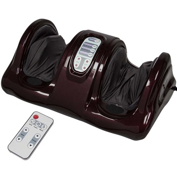 Aparat masaj Serenity pentru picioare, cu telecomanda, 4 programe, 3 niveluri de intensitate, Visiniu Aparat masaj Serenity pentru picioare, cu telecomanda, 4 programe, 3 niveluri de intensitate, Visiniu