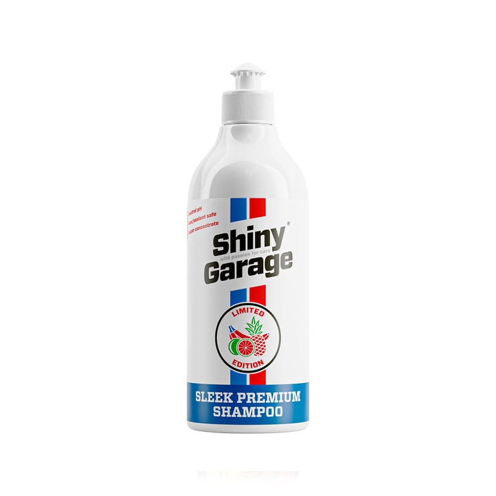 Sampon auto Premium, Shiny Garage, parfum Tuttifrutti 500 ml