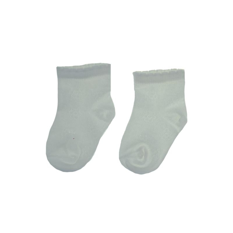 Sosete pentru fete Milusie 134403-7-8 cm, Crem