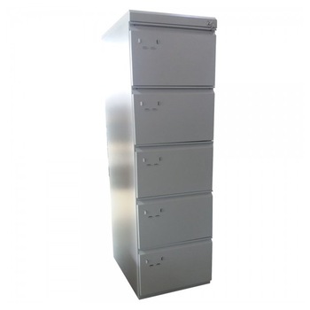 Clasificator metalic cu 5 sertare 450x610x1682 mm (LxlxH), ECO+ Clasificator metalic cu 5 sertare 450x610x1682 mm (LxlxH), ECO+
