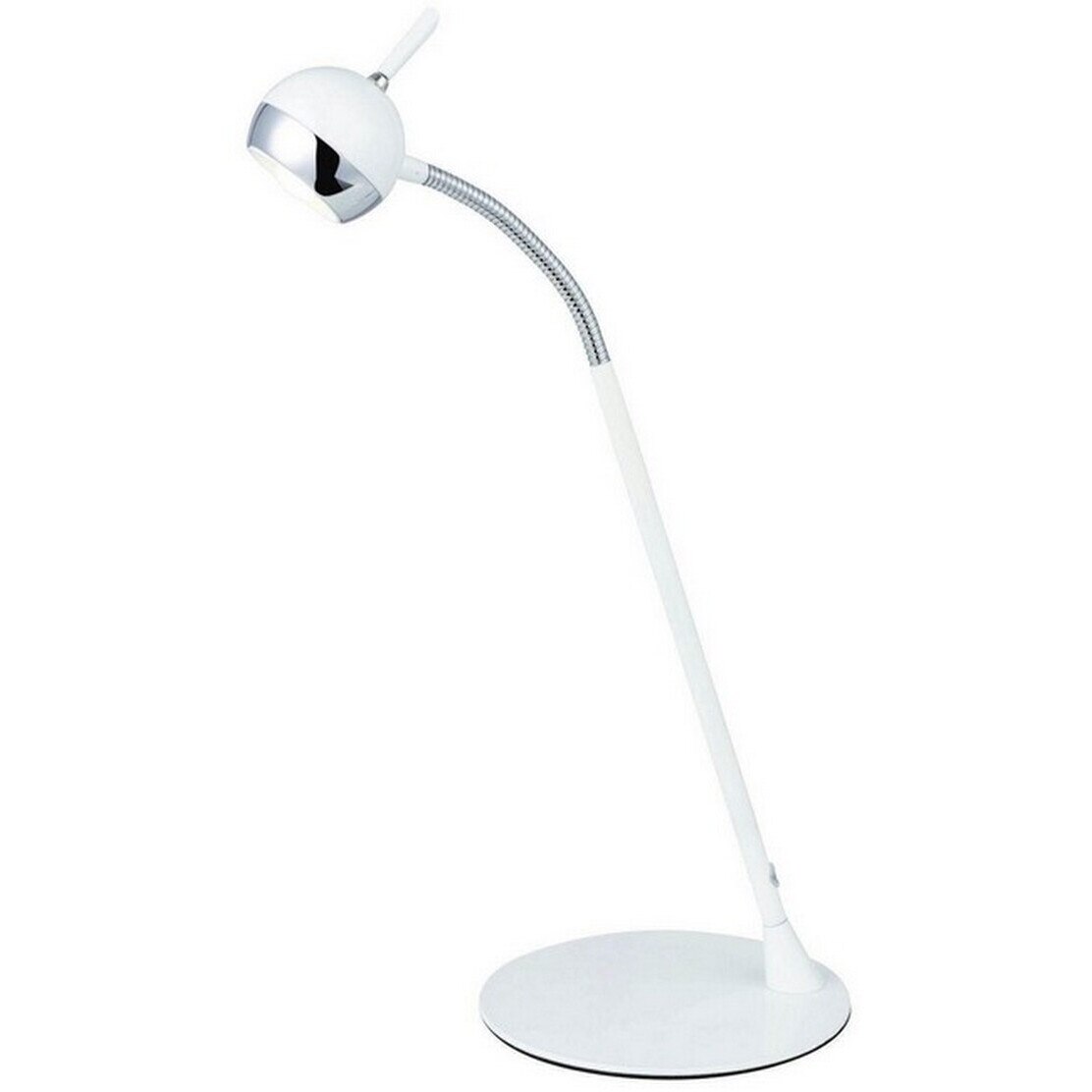 Lampa de masa Homemania Rufio, 18,2 x 18,2 x 53,5 cm, 1 x LED, 7W, 360LM, 4000K, Negru