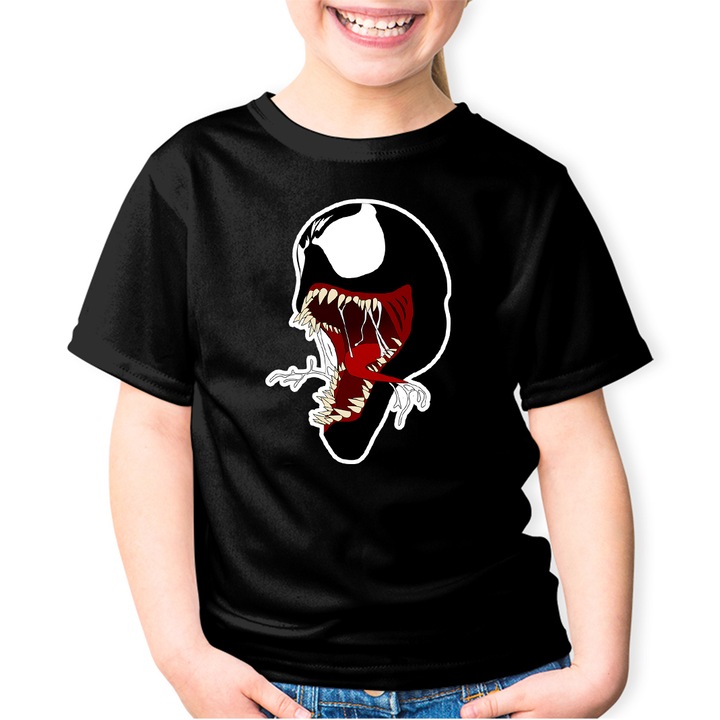 Tricou copii Venom Bad Boy Horror, negru, marime 116-122 CM, varsta 3-4 ani