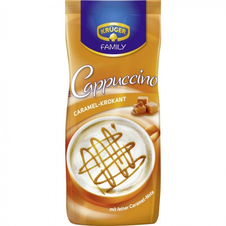 Cappuccino Kruger family caramel-krokant 500 gr