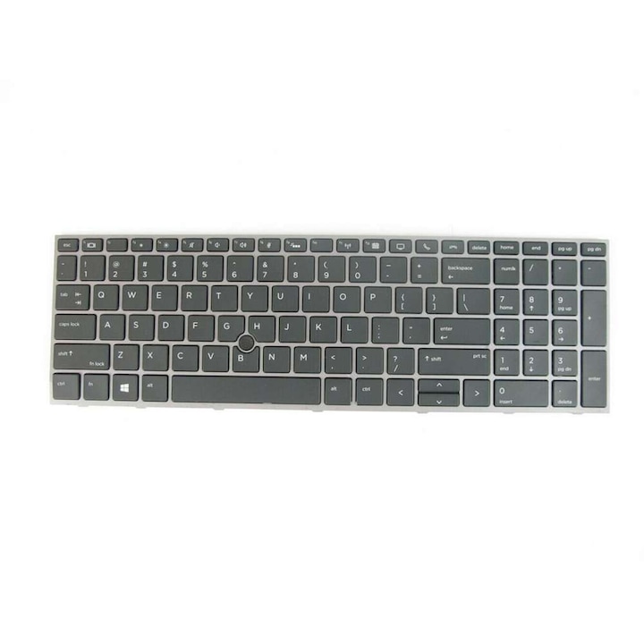 Tastatura laptop HP ZBook 15/17 G5, Qwerty, Layout US International