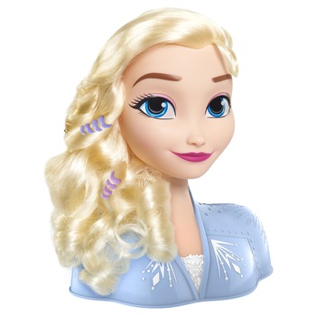 Set Papusa pentru Coafat, Elsa Frozen Styling Head, Calitate Premium, Dezvolta Creativitatea si Imaginatia, 20 Cm Inaltime, 14 Accesorii, Multicolor Set Papusa pentru Coafat, Elsa Frozen Styling Head, Calitate Premium, Dezvolta Creativitatea si Imaginatia, 20 Cm Inaltime, 14 Accesorii, Multicolor