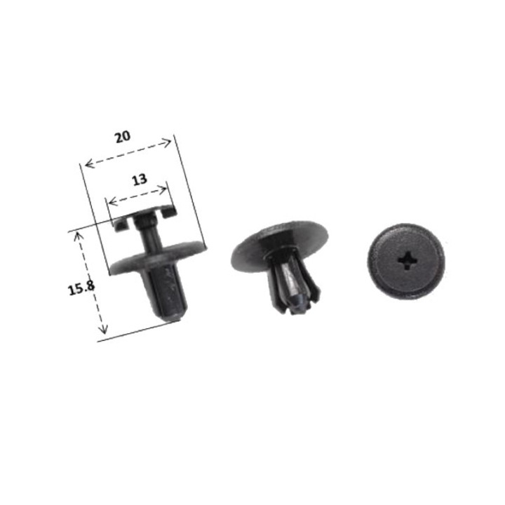 Пластмасов нит, Yamaha 902690707600, RMS