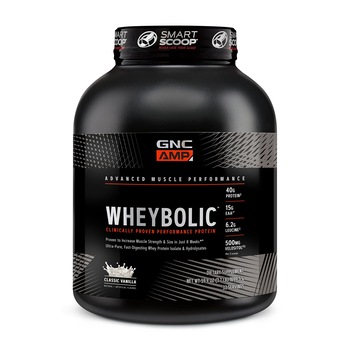 Proteina din Zer GNC AMP Wheybolic, aroma de Vanilie, 1699.5 g Proteina din Zer GNC AMP Wheybolic, aroma de Vanilie, 1699.5 g