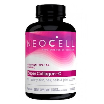 Super Collagen + C™ Neocell™ , Colagen + Vitamina C, 120 tb Super Collagen + C™ Neocell™ , Colagen + Vitamina C, 120 tb