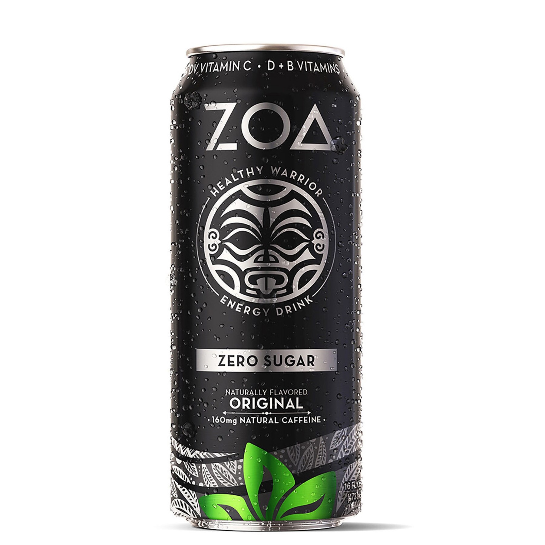 Bautura Energizanta ZOA Energy Drink Zero Sugar, aroma Originala, 473ml