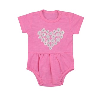 Body cu maneca scurta pentru fete Koala Marcelinka 08-574F, Fucsia 62 cm Body cu maneca scurta pentru fete Koala Marcelinka 08-574F, Fucsia 62 cm