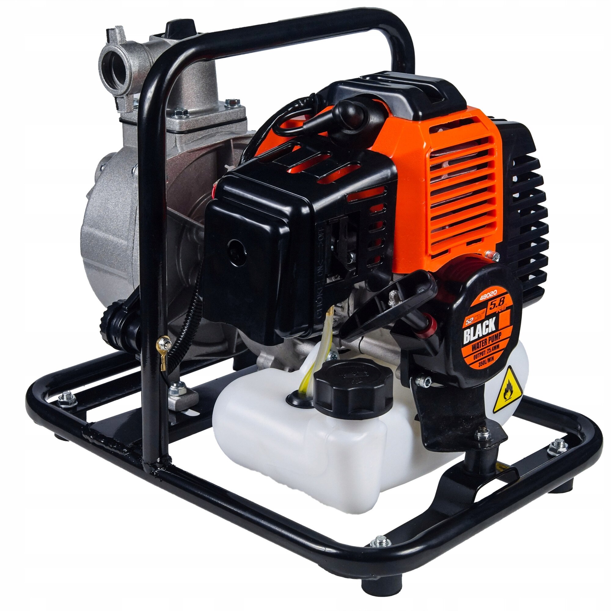 Motopompa cu motor de 5.8 CP si 350l/h BlackTools csm1065