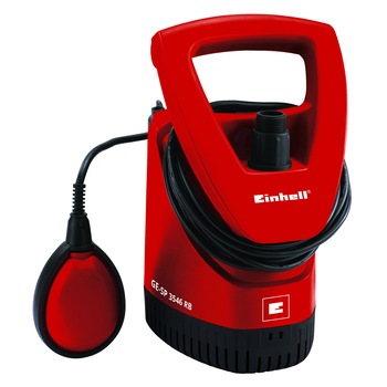 Pompa submersibila Einhell GE-SP 3546 RB, 350 W, 4600 L/h, adancimea maxima 7 m, inaltimea maxima 11 m, dimensiune particule 2,5 mm Pompa submersibila Einhell GE-SP 3546 RB, 350 W, 4600 L/h, adancimea maxima 7 m, inaltimea maxima 11 m, dimensiune particule 2,5 mm