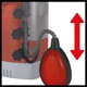 Потопяема помпа Einhell GE-SP 3546 RB, 350 W, 4600 L/h, максимална дълбочина 7 m, максимална височина 11 m, размер на частиците 2,5 mm
