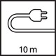 Потопяема помпа Einhell GE-SP 3546 RB, 350 W, 4600 L/h, максимална дълбочина 7 m, максимална височина 11 m, размер на частиците 2,5 mm