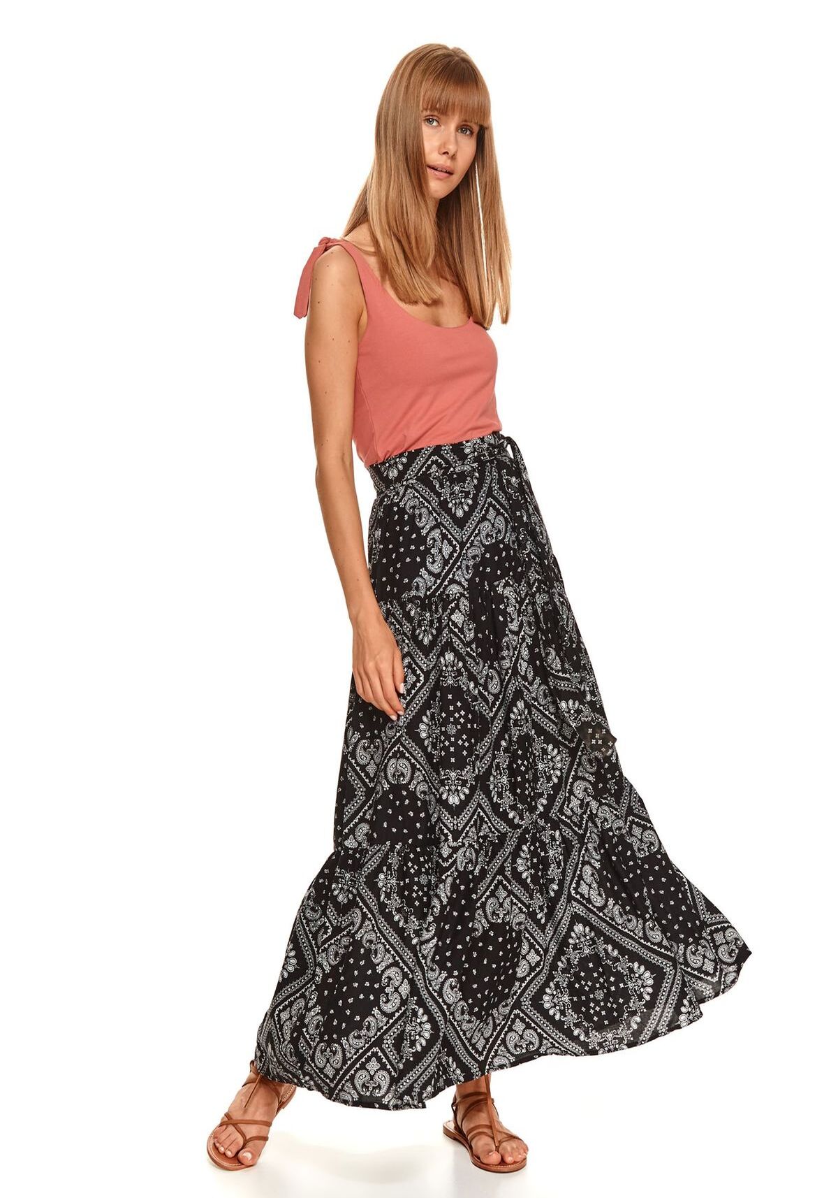 Fusta pentru femei, TOP SECRET, SSD1632, Albastru inchis