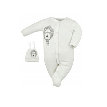 Salopeta cu maneca lunga pentru copii Koala Simba 07-477C, Crem 62 cm Salopeta cu maneca lunga pentru copii Koala Simba 07-477C, Crem 62 cm