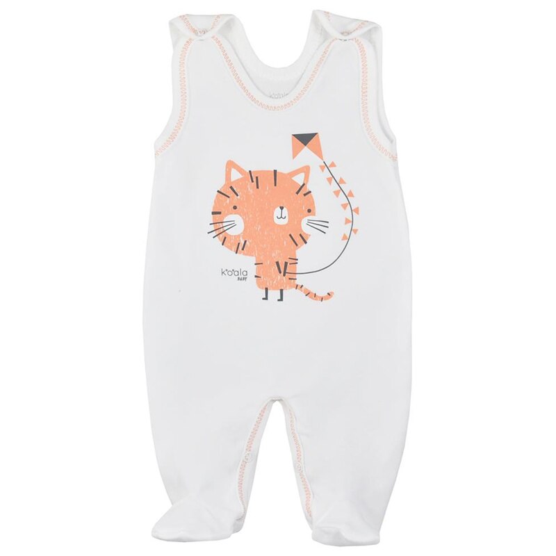 Salopeta fara maneci pentru copii Koala Tasmania 08-618, Crem 62 cm