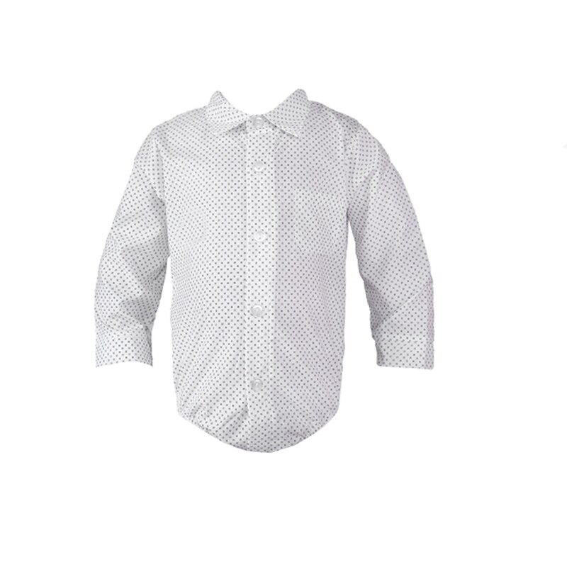 Body tip camasa pentru baieti Christopher Baby Club 5836-A2, Alb 12743