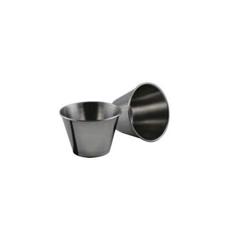 Set 4 forme inox pentru crema caramel Set 4 forme inox pentru crema caramel