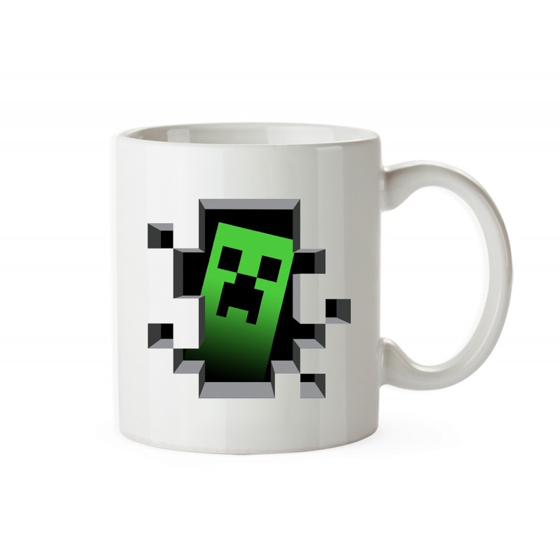 Cana Minecraft Creeper M3, 330ml , mug161, Multicolor