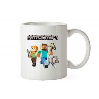 Cana Minecraft Alex and Steve, 330ml , mug162, Multicolor Cana Minecraft Alex and Steve, 330ml , mug162, Multicolor