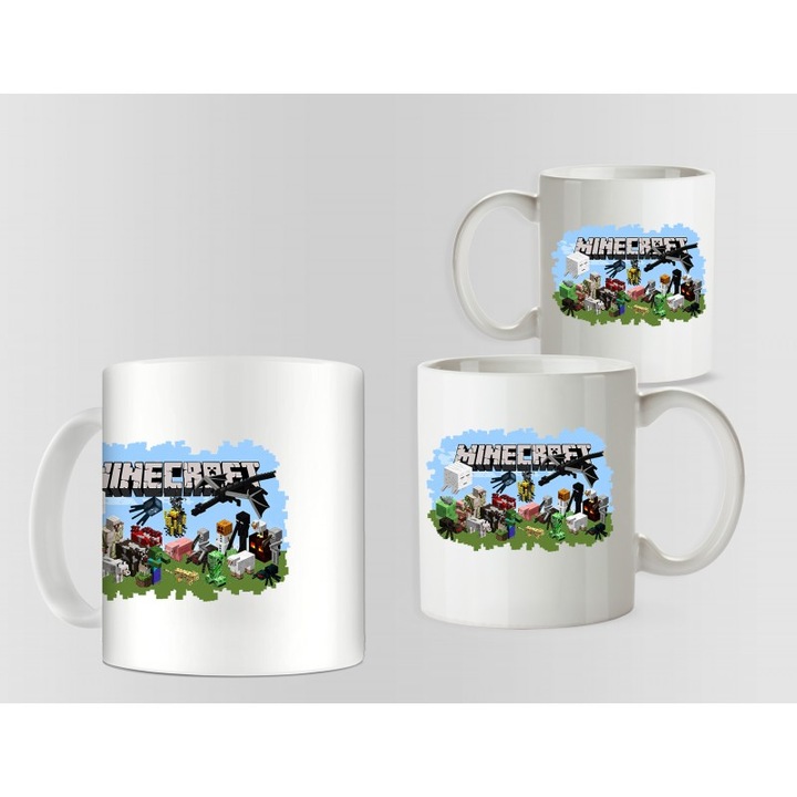 Cana Minecraft Monsters , 330ml , mug165, Multicolor