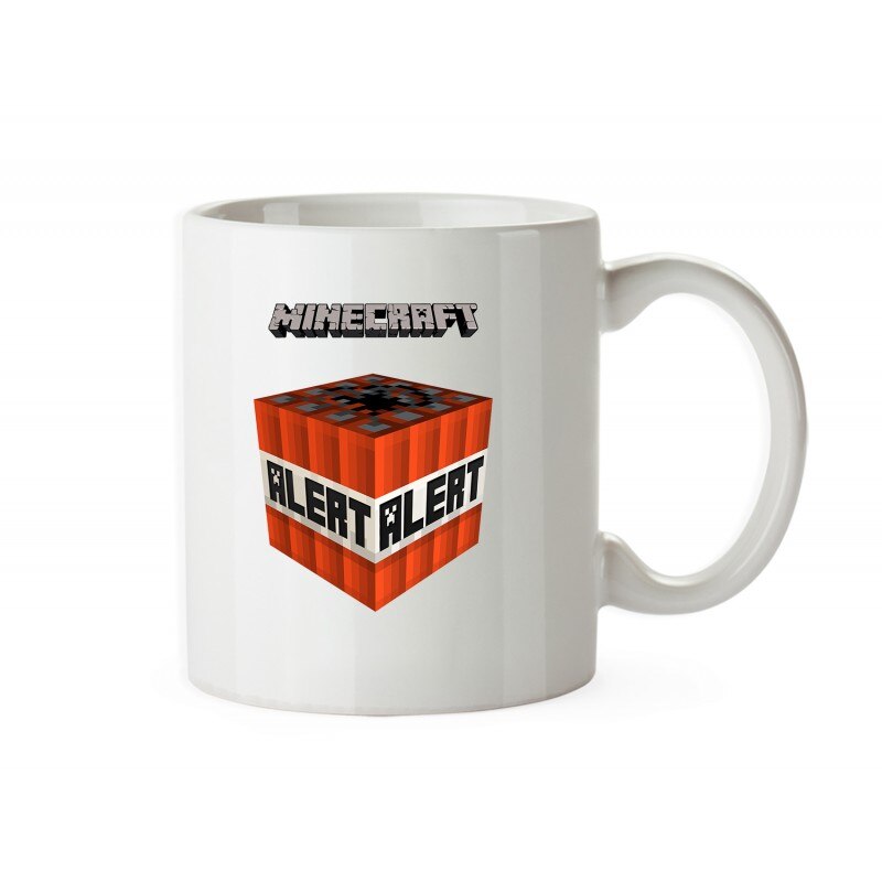 Cana Minecraft TNT Alert , 330ml , mug172, Multicolor