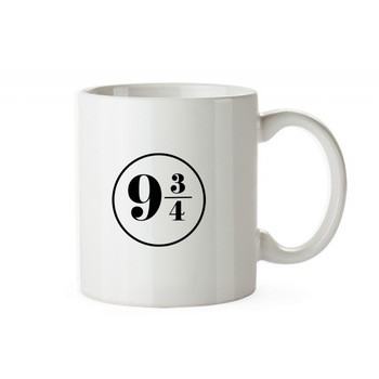 Cana Harry Potter 9 3/4 , 330ml , mug181, Multicolor Cana Harry Potter 9 3/4 , 330ml , mug181, Multicolor