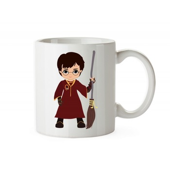 Cana Harry Potter Quidditch , 330ml , mug178, Multicolor Cana Harry Potter Quidditch , 330ml , mug178, Multicolor